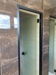 Custom Aluminum Frame Frameless Tempered Glass Door 10mm 12mm Toughened Glass