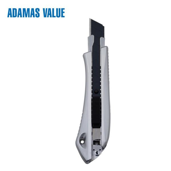 Tool knife,paper cutter knife,retractable utility knife of 18mm ABS+TPR auto