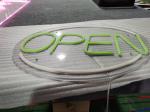 Manufacturer customization hanging business neon store led open sign