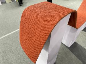Wholesale Odorless Rubber Orange Prefabricated Running Track from china suppliers