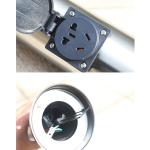 Stainless Steel Outdoor Garden In-ground Lawn Electrical Power Sockets Outlet