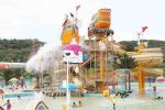 Fiberglass Aqua Playground Equipment / Customized Water Equipment For Kids