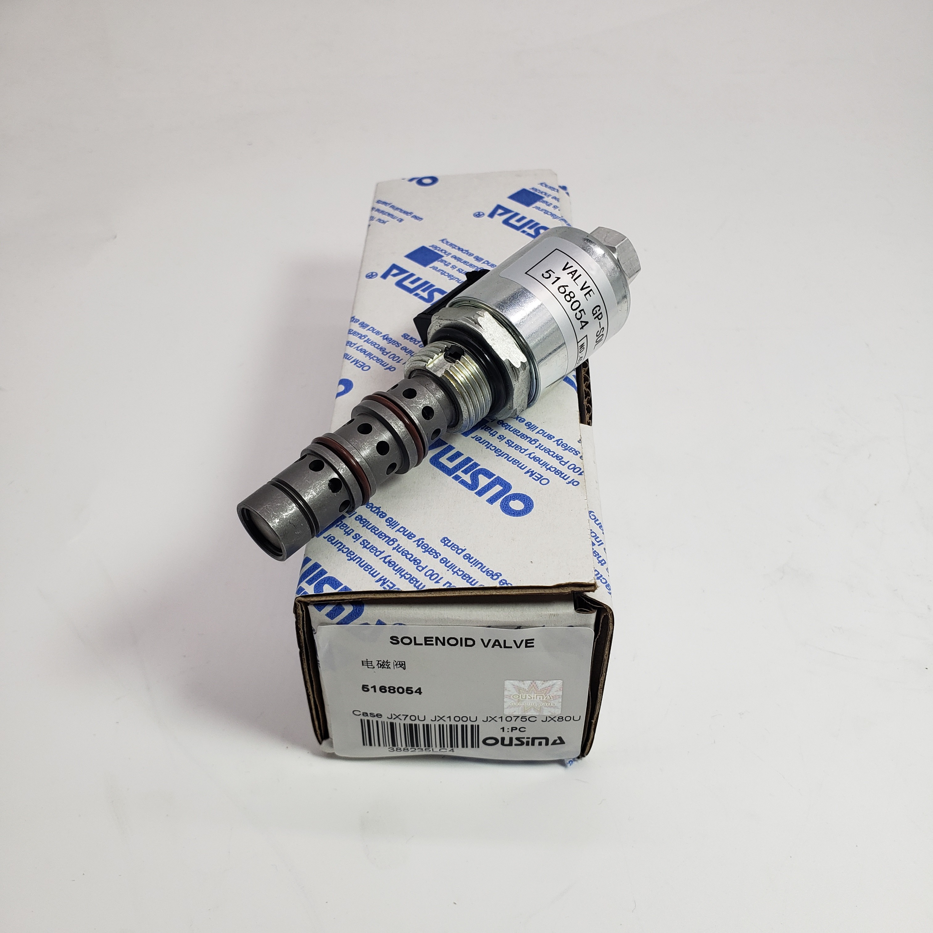 Solenoid Valve 5168054 for Case JX70U JX100U JX1075C JX80U