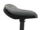 Black BMX Bicycle Parts Plastic Seat Saddle 22. 2x 200mm Alloy Seat Post