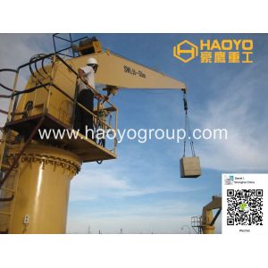Buy cheap 3ton 5ton 10 ton Offshore Pedestal Crane Marine Crane Supplier from wholesalers