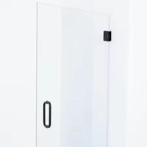 Wholesale Customized Logo Elegant Single Frameless Hinged Glass Door for Bathroom and Living Room from china suppliers