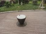 All Weather PE Rattan Obelisk Chair For Office / Patio Leisure