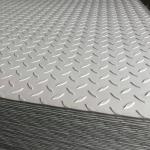 ASTM A36 Stainless Steel Sheet Plate Q235B SS400 Embossed SS Chequered Plate 5mm