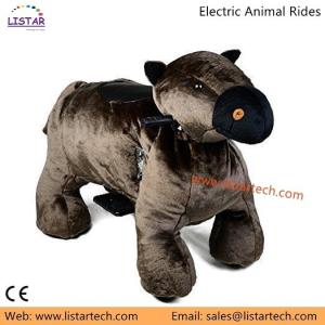 Wholesale Happy Rides Motorized Stuffed Animals Kid Animal Rides with Different Cartoon Characters from china suppliers