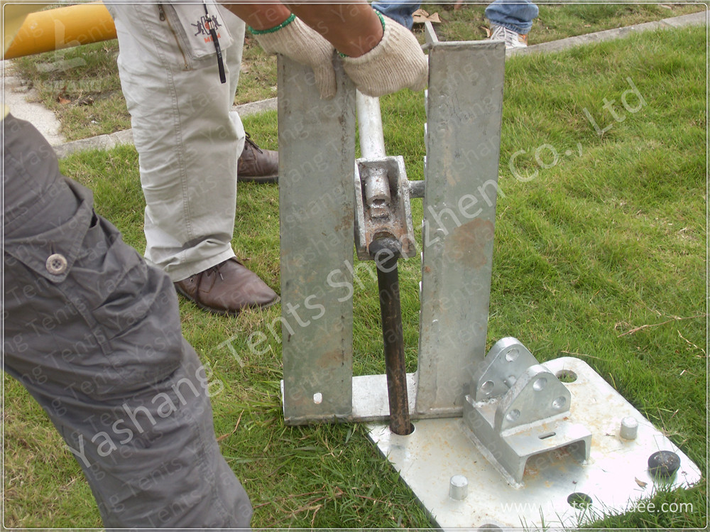 Commercial Event Tent Accessories , Tent Anchoring Stakes CE TUV Certification