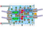 4 Cavity NAK80 Syventive Hot Runner Mould For Automotive Parts