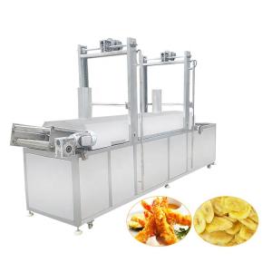 Wholesale HDF6000 Output Automatic Fryer Machine 1000KG/H Industrial Continuous Fryer from china suppliers