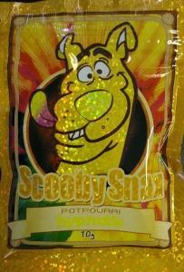 Wholesale Glossy Herbal Incense Bag 10g Scooby Snax Hologram Yellow Potpourri from china suppliers