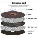 OBM Aluminium Oxide 3900rpm Abrasive Cutting Discs 350*1.9*25.4mm