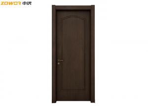 Wholesale 45mm Walnut Veneer Painting Solid Plain Wooden Door from china suppliers