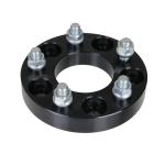 1" Thick | 5x100 to 5x114.3 Wheel Adapters | 12x1.5 | 5x100 to 5x4.5 Black