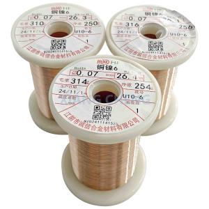 Wholesale CuNi2 NC005 2.0802 Copper Nickel Alloy Wire Ideal Choice For Moderate Electrical Properties from china suppliers
