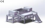 Waste Cans Iron Recycling Machine High Efficiency With Rotary Moving Blades