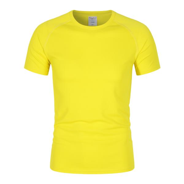 Custom Logo Hot Selling Gym T-Shirt Fitness 100% Polyester Running Quick Drying