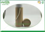 High End Kraft Paper Tube Box Well - Sealing Food Grade Durable For Coffee