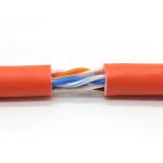 LSZH Cat6 4pr 24awg 0.5mm Oxygen Free Copper Cat6 Shielded Cable 305m