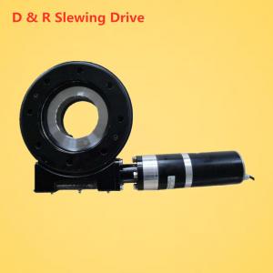 Wholesale DC motor single worm dual worm slewing bearing slewing drive for solar tracking system from china suppliers