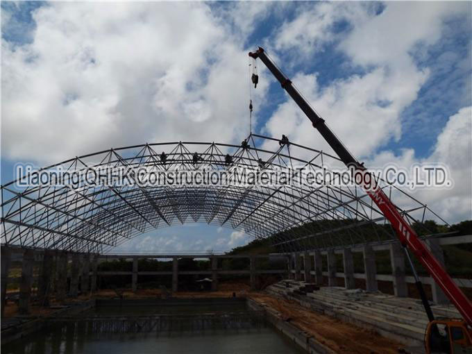 Economical steel structure swimming pool cover from China