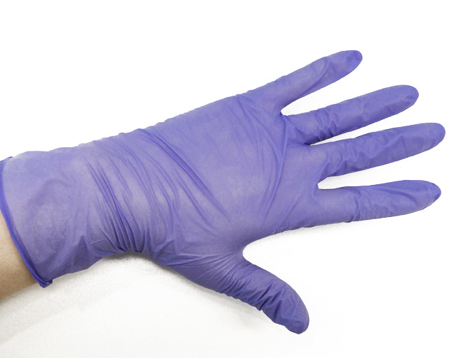 Latex Free Small Nitrile Exam Gloves Powder Free Good Solvent Resistant