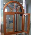 Modern Design Residential Windproof Sunshade Double Glazed Casement Swing