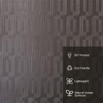 Office Room Interior 3D Decorative Wall Panels , MDF Wall Art Panels 1200x2400mm