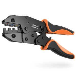 Wholesale Practical Heat Shrink Terminal Crimper , Multifunctional Ratchet Crimping Pliers from china suppliers