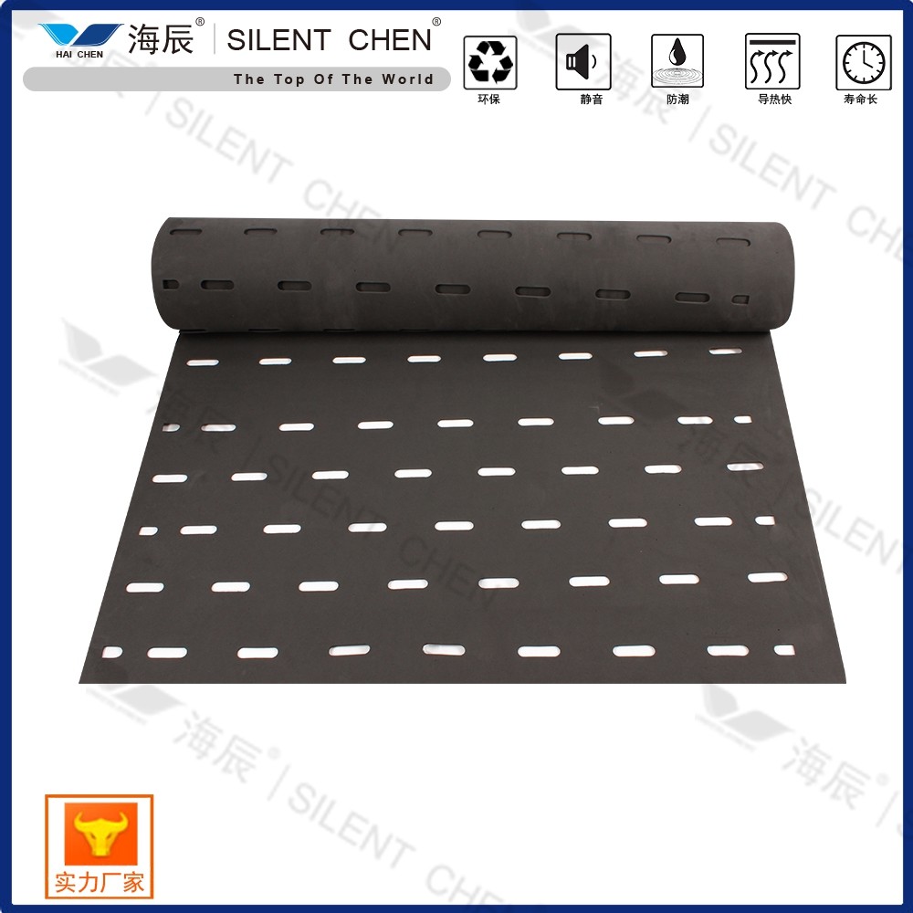 2mm Silent Walk EVA Hardwood Flooring Underlay With Hole