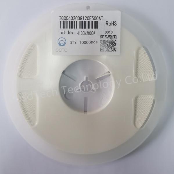Ceramic Capacitors TCC0402X5R105M6R3ATN Multilayer chip ceramic capacitors CCTC