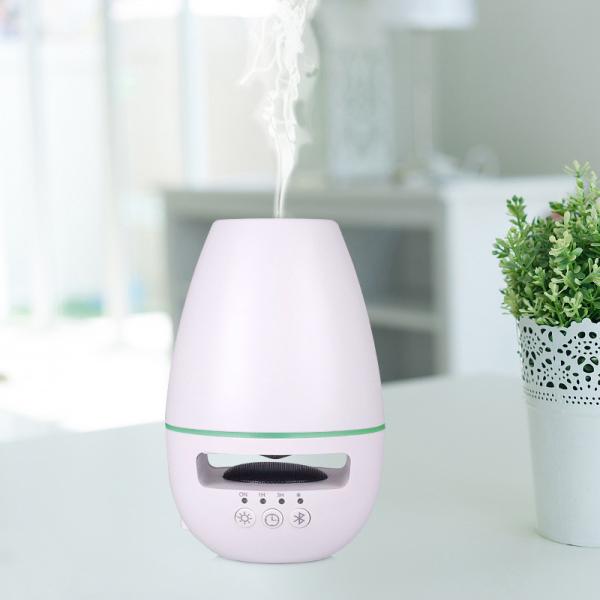 120ml Waterless 25-35ml/H Smart Aroma Diffuser With Bluetooth Speaker
