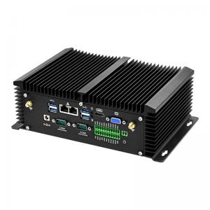 China DC 9V - 36V Fanless Industrial PC USB GPIO VGA HDMI Dual Display With Remote Control on sale