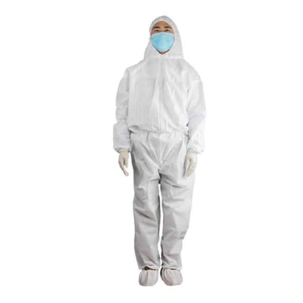 Disposable Protective Coverall , Disposable Coverall Suit Polypropylene