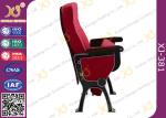 Fabric/Leather Auditorium Furniture Church Hall Chairs With Damper Mechanism