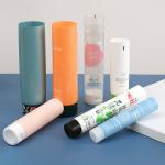 Customized 30ml 50ml 100ml 150ml White Blue Plastic PE Cosmetic Squeeze Printing