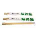 Sterilized Picnic Wooden Chopsticks Disposable , Custom Sleeve Korean Wooden
