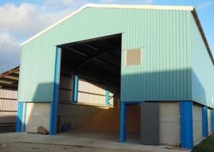 China Agricultural Steel Prefabricated Buildings For 1000t Grain Storage on sale