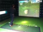 Black Inflatable Golf Simulator Tent (CYTT-154)