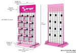 Electronic Product Phone Display Shelf , Practical Durable TV Display Cabinet