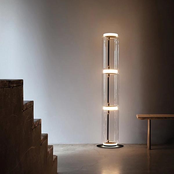 Modern Italy Design Floor Lamp for Living Room Bedroom Replica Glass Shade floor