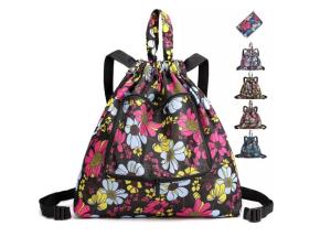 Wholesale Women Drawstring Hiking Camping Bags Tearproof Foldable for Travel from china suppliers