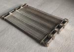 Flat Flex Freezer Ss201 0.8mm Spiral Mesh Belt