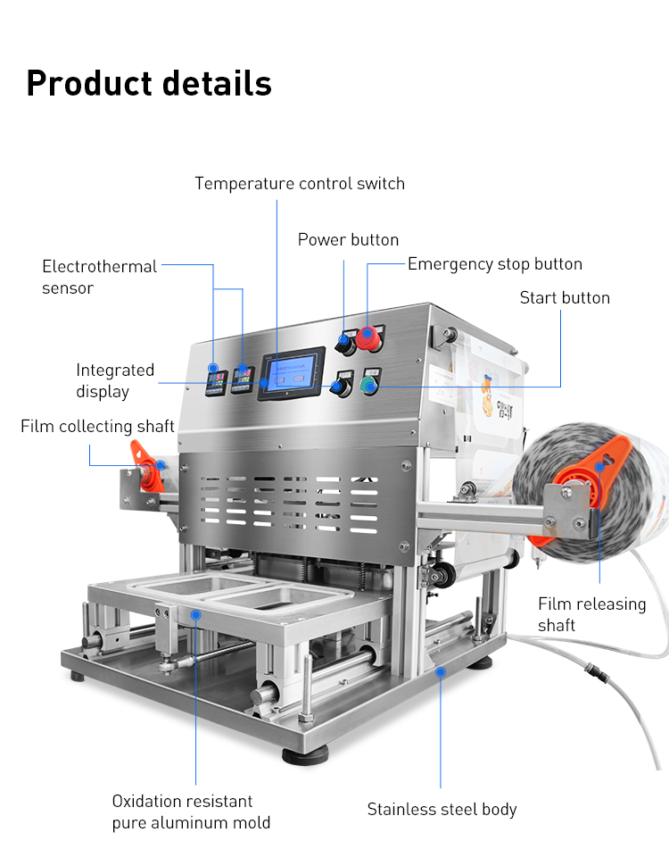 Automatic Carton Box Package Sealer Folding and Sealing Machine
