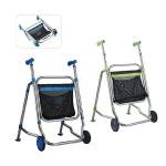 2 Wheels Aluminum Medical Folding Rollator Walker