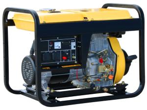 Wholesale Economical Diesel Powered Portable Generator 6.5kw Single Phase AC TW 8500QX from china suppliers