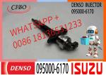 4JK1 Diesel Common Rail Fuel Injector 095000-6990 095000-6980 095000-6170 For