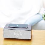 M15 wireless charger bleutooth peaker,wireless phone charger and portable bass
